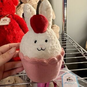 Jellycat Cupcake Bunny Retired HTF